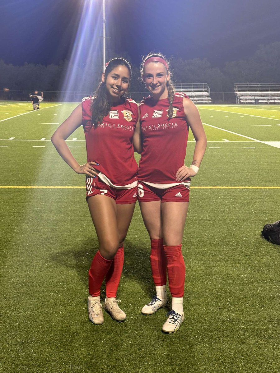 Last High School game for these two. Congratulations to the North All Stars for their 2-1 win. Once a T Wolf ALWAYS a TWolf!! 
#RaisedbyWolves 
<a href="/SisiTafoya/">Simone (SiSi) Tafoya</a> 
<a href="/cadence_cunha/">Cadence Cunha</a> 
<a href="/AllStarGameBen/">Central Section ⚽️All-Star Game</a>