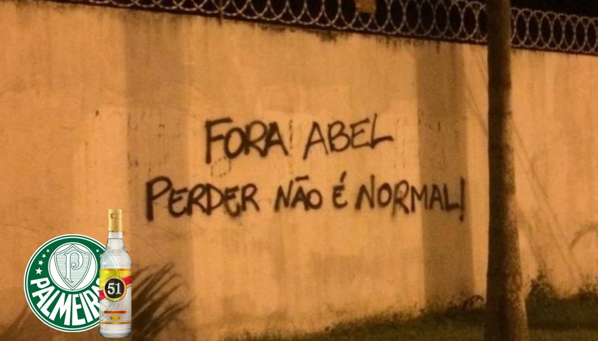 @Palmeiras isso é inaceitável
#foraabel