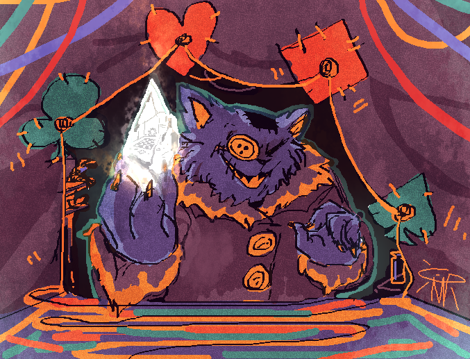 tumourloaf's tweet photo. The Shadow purified by The Cat. #DELTARUNE https://t.co/AudWU7BwCF