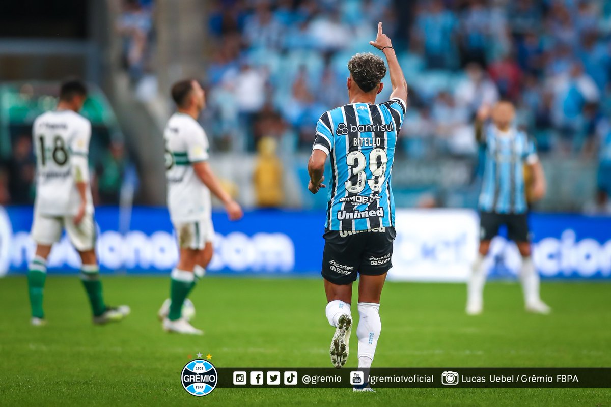 Gremio's tweet photo. 📁 GOLAÇOS
   |_ 📁 #Brasileirão2023
          |_ 📁 MELHOR ATAQUE DA COMPETIÇÃO https://t.co/Zzh4DeYXnK
