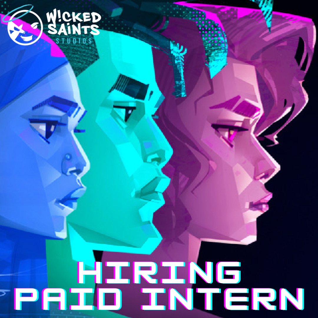 Our #indiegamedev studio is #hiring a paid #intern!

Ready to grow & flourish in our start-up studio? Looking to learn new skills & participate in team brainstorms?

Share this post with a young #indiedev!

wickedsaints.studio/hiring

#gamedevjobs #internship #gamedev #gamedesign