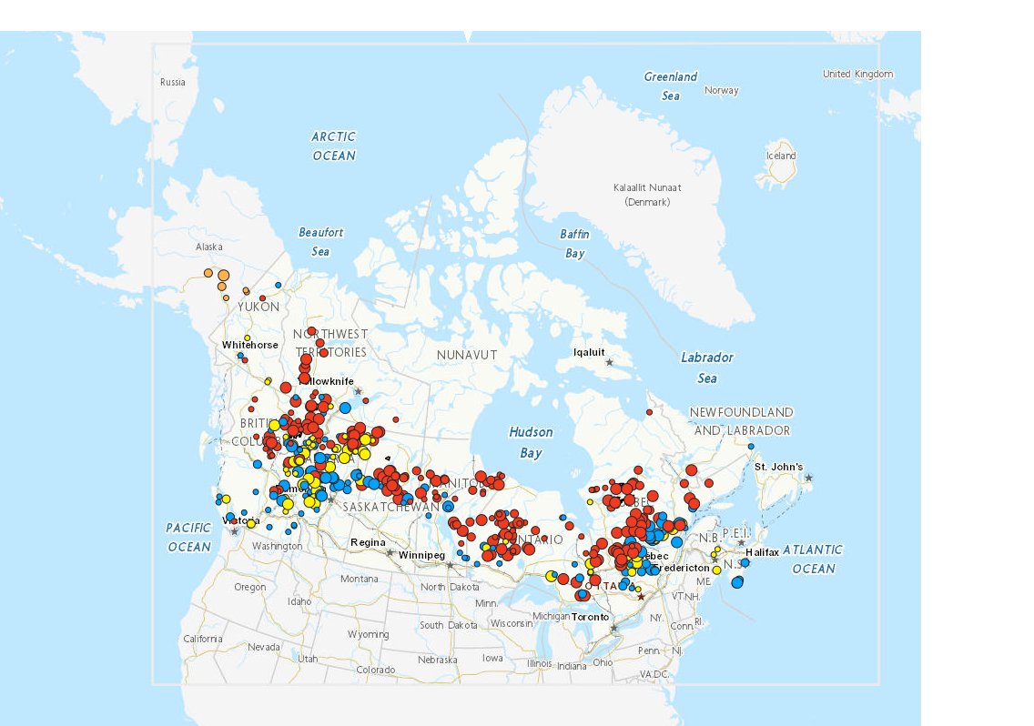 ferrandalmau78's tweet photo. #CanadaFires #CanadaWildfires 

Supera las 7,4 millones de hectáreas quemadas

14 #IIFF nuevos hoy

470 #IncendiosForestales en curso
243 fuera de control
88 estabilizados
139 controlados

La magnitud de este episodio es descomunal... fuegos simultáneos con cientos de miles de ha https://t.co/N5w0ZoWXER