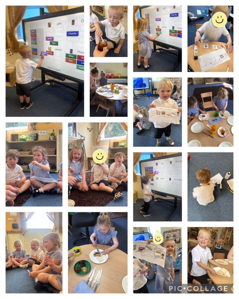 Acornsmiddleth1's tweet photo. As part of our DT week, we sequenced how to make a sandwich, tried sandwich spreads and voted for our favourites. Our favourite part of the week, was getting to share this with parents on Friday afternoon #middlethorpeprimary #middlethorpeeyfs #middlethorpestem https://t.co/wtLDKtLz1w
