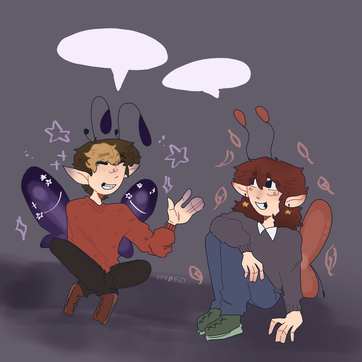 b1rd3s0's tweet photo. Catching up :3 5/7 autumn duo!

#elisinspacefanart #shimotiifanart #autumnduofanart https://t.co/5STeWqnoKj