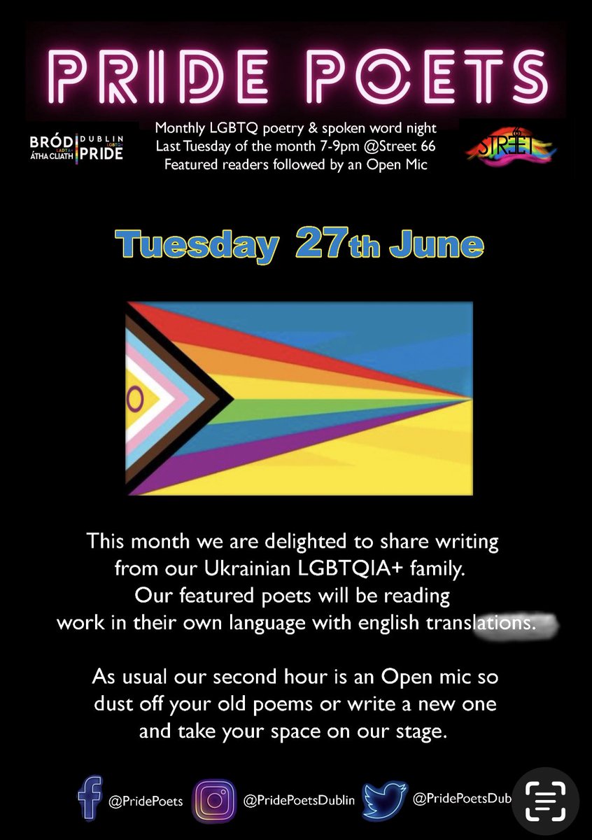 Pride Poets tweet media