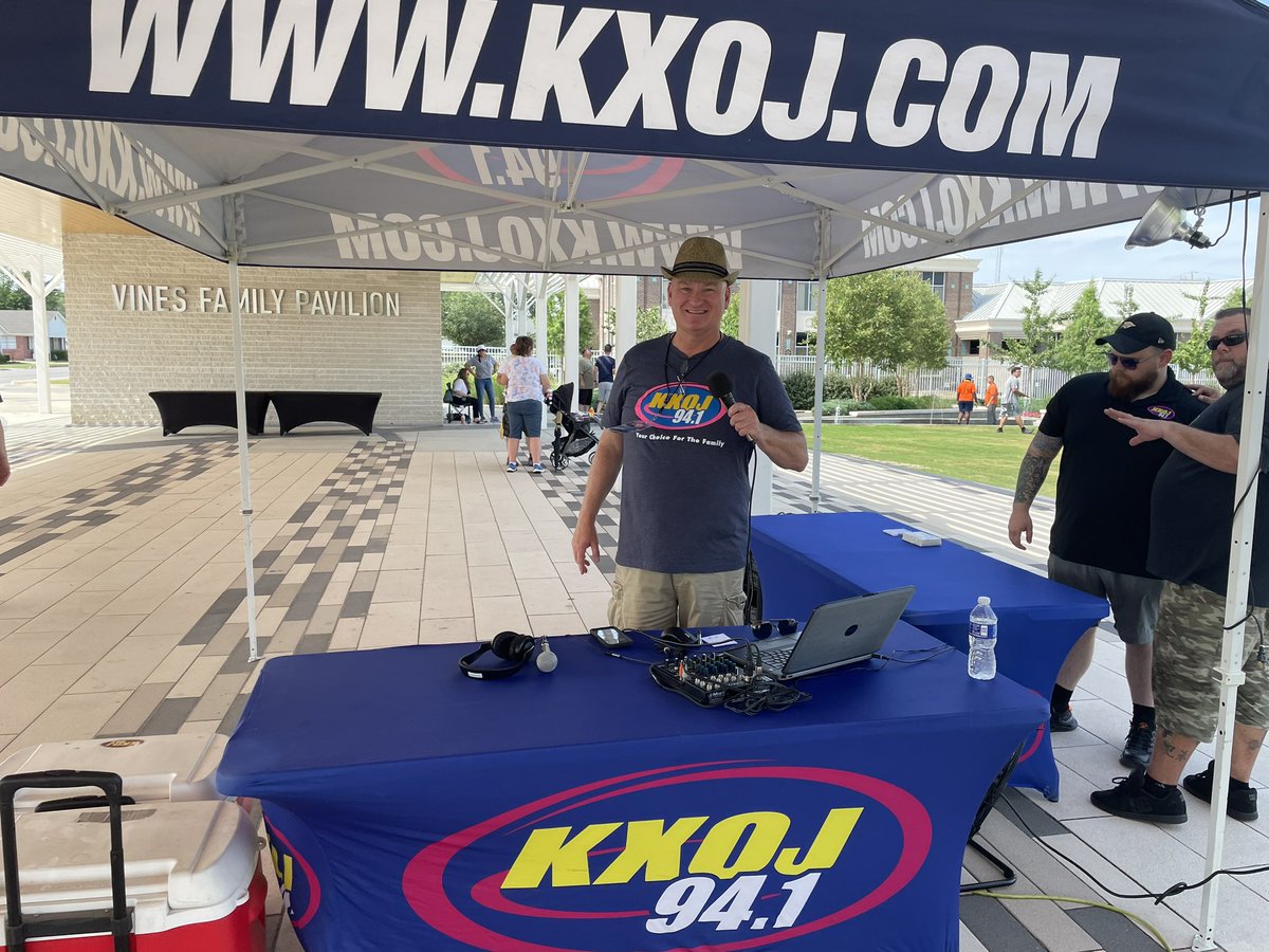94.1 KXOJ (@kxoj) on Twitter photo It’s time for our KXOJ Summer Concert out at Redbud Festival Park here in Owasso. <a href="/therealcbf/">Consumed by Fire</a> and <a href="/ivethlunamusic/">Iveth Luna</a> will be taking the stage at 7PM Kevin Davis is broadcasting live now until 7PM. Come enjoy a beautiful evening of music with all of us. It’s time for our KXOJ Summer Concert out at Redbud Festival Park here in Owasso. <a href="/therealcbf/">Consumed by Fire</a> and <a href="/ivethlunamusic/">Iveth Luna</a> will be taking the stage at 7PM Kevin Davis is broadcasting live now until 7PM. Come enjoy a beautiful evening of music with all of us.