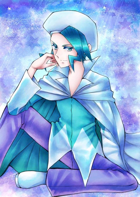 ミクリ(Wallace) あなたはルネの民 #Pokemon #ポケモンイラスト