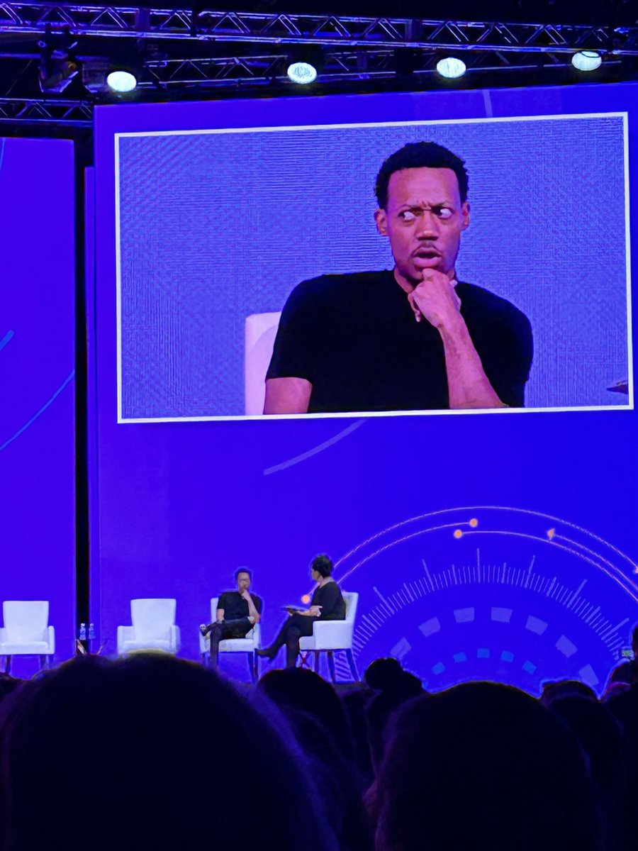 MarshaSirkin's tweet photo. #askTyler #ISTELive23 - What inspiring and encouraging words do you have for those considering going into the profession during tough times? https://t.co/LYOVsWxfz7