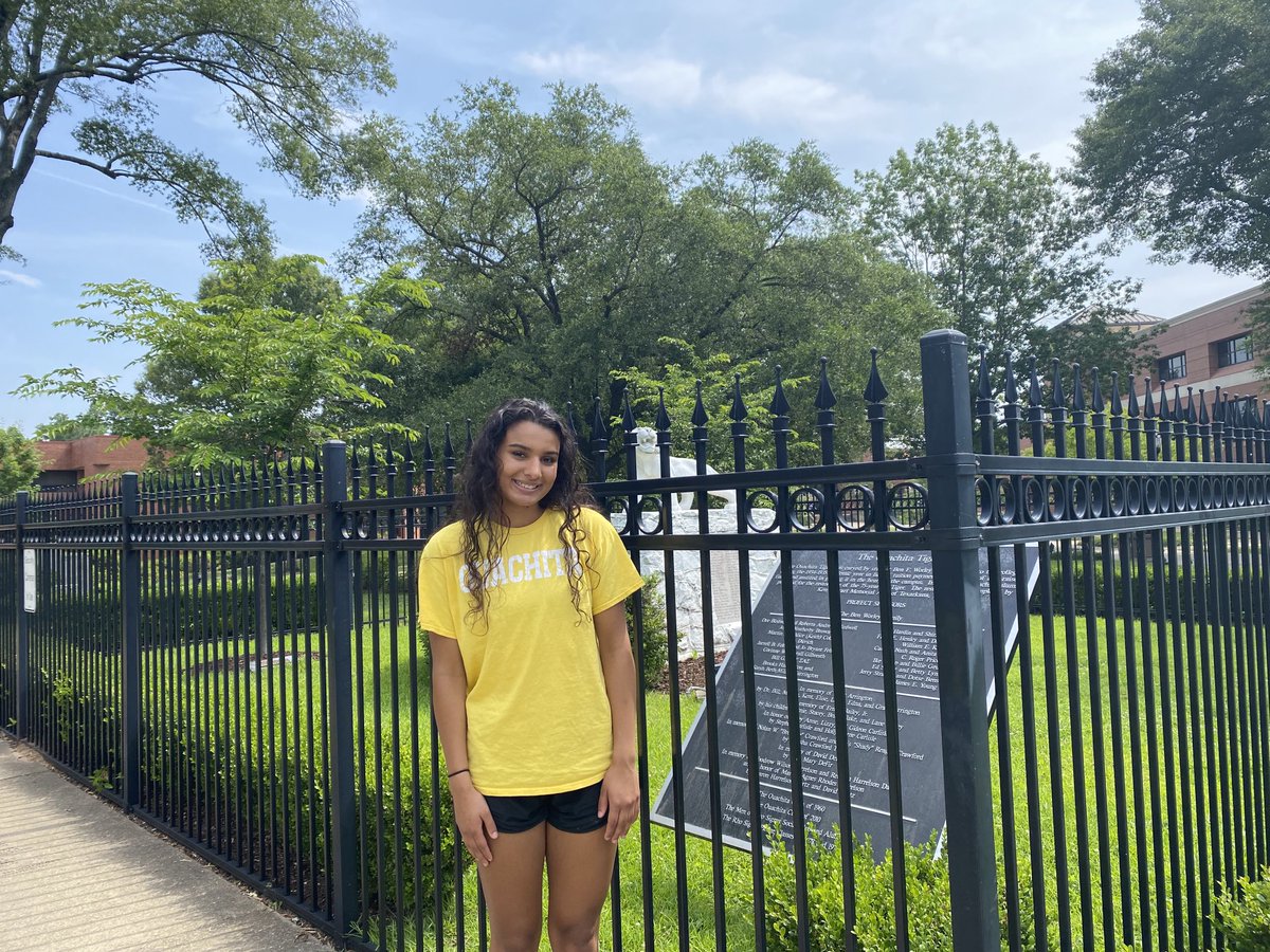 First college tour in the books! I loved the beautiful campus of Ouchita University!  Thank you Coach Dallimore for taking time to give me and my family a tour!