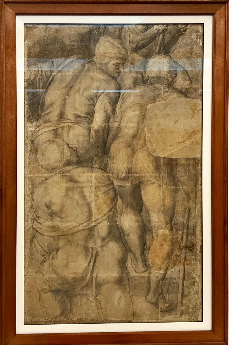 AntroDeMente's tweet photo. Y estos otros de Miguel Ángel, nada más y nada menos. Personalmente los esquemas preparatorios tienen una densidad histórica y personal más poderosa, para mí, que la obra terminada. Ilustran el proceso, la idea preliminar y con ello, los trazos del pensamiento del artista. https://t.co/Tv0lTBOR1n