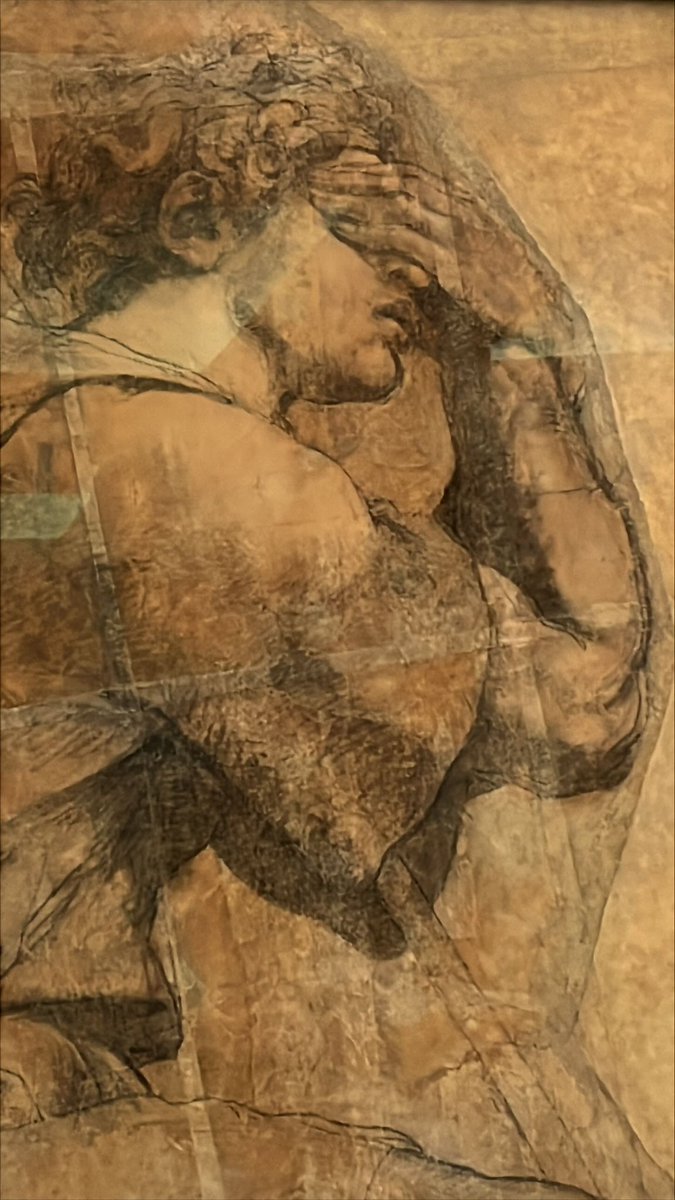 AntroDeMente's tweet photo. Y estos otros de Miguel Ángel, nada más y nada menos. Personalmente los esquemas preparatorios tienen una densidad histórica y personal más poderosa, para mí, que la obra terminada. Ilustran el proceso, la idea preliminar y con ello, los trazos del pensamiento del artista. https://t.co/Tv0lTBOR1n