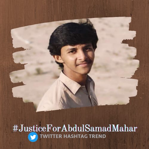 BaaskanBaloch's tweet photo. Samad Mahar is not alone. Balochistan &amp; Sindh is with Samad Mahar. We will get justice in no matter what circumstances we face. We demand to higher authorities to terminate AQ college Ibraheem Campus other wise we will start protest all around Pakistan.
#JusticeForAbdulSamadMahar https://t.co/aoKWR54x76