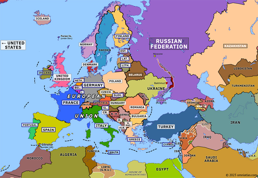 NEW MAP: Europe 2023: Wagner Group rebellion (24 June 2023) omniatlas.com/maps/europe/20…  #europe #europeanhistory #june #june24 #maps #nato #oldmaps #russia #invasionofukraine #ukraine2023 #ukraine #welovehistory #ukrainewar #newmap #wagnergroup #wagnerrebellion