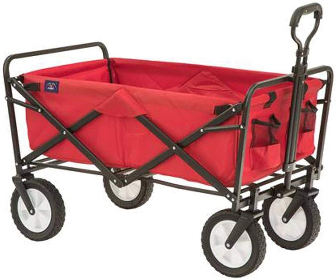 Heavy Duty Steel Frame Collapsible Folding 150 Pound Capacity Cart. Now 45% off. Over 44,900 reviews, 4.8 stars. It was $139.99 and is now $77.41. Amazon Ad. #momhacks #momlife #tailgating #soccermom #Amazon #amazonfinds #concerts #glamping #LifeHacks 

amzn.to/3CLI98P