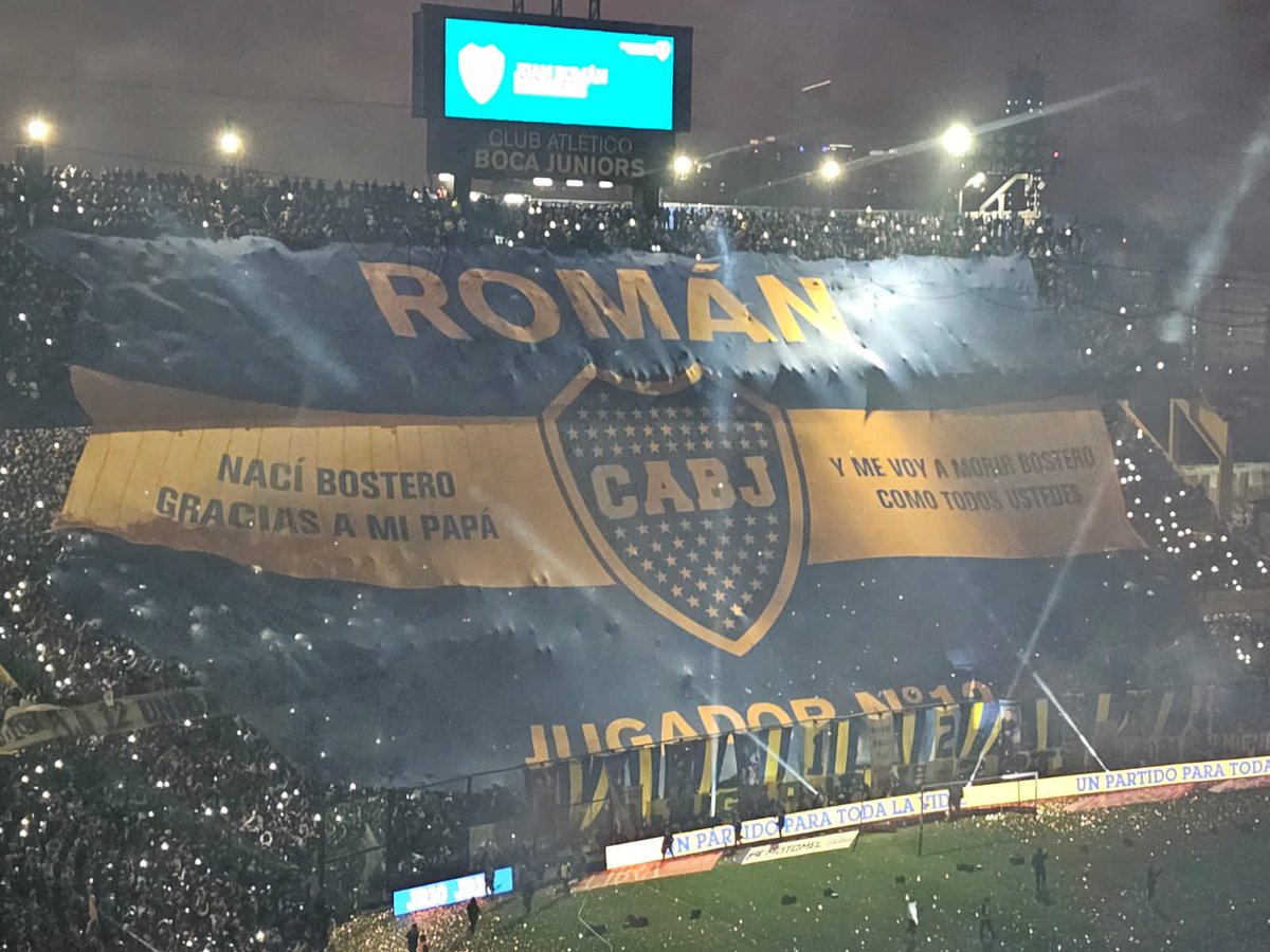 "Nací bostero gracias a mi papá y me voy a morir bostero como todos ustedes" 🚬