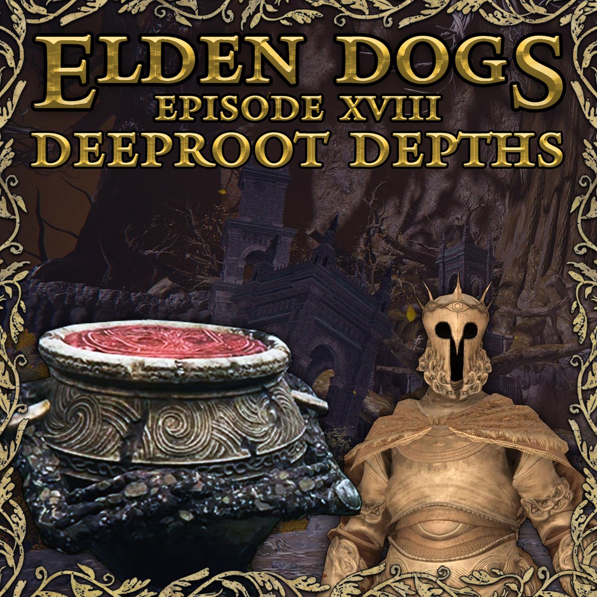 HOTDogcast's tweet image. Elden Dogs 18 - Deeproot Depths

Our pal Godywn has seen better days but if we can just recover the two centipede cursemarks there might be a way to sleep with the fish monster that is polluting the roots to fight his dream dragon and maybe let death be a part of the cycle again.