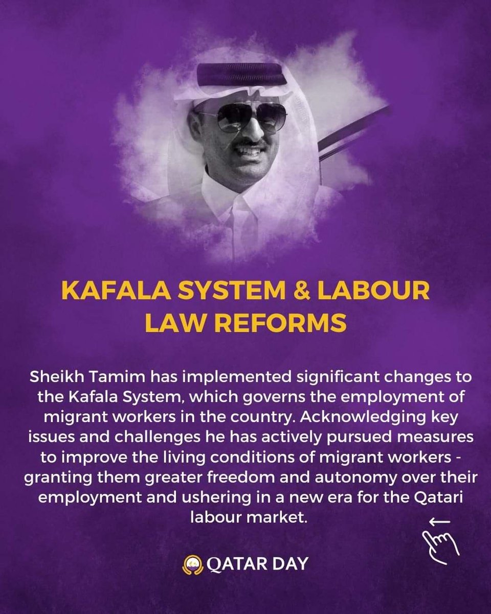 HanadiJaber96's tweet photo. The State of Qatar has undergone a decade of continued growth and transformation under the visionary leadership of His Highness the Amir Sheikh Tamim bin Hamad Al-Thani.
#TenYearsofAccomplishments https://t.co/5PodC2NWcx