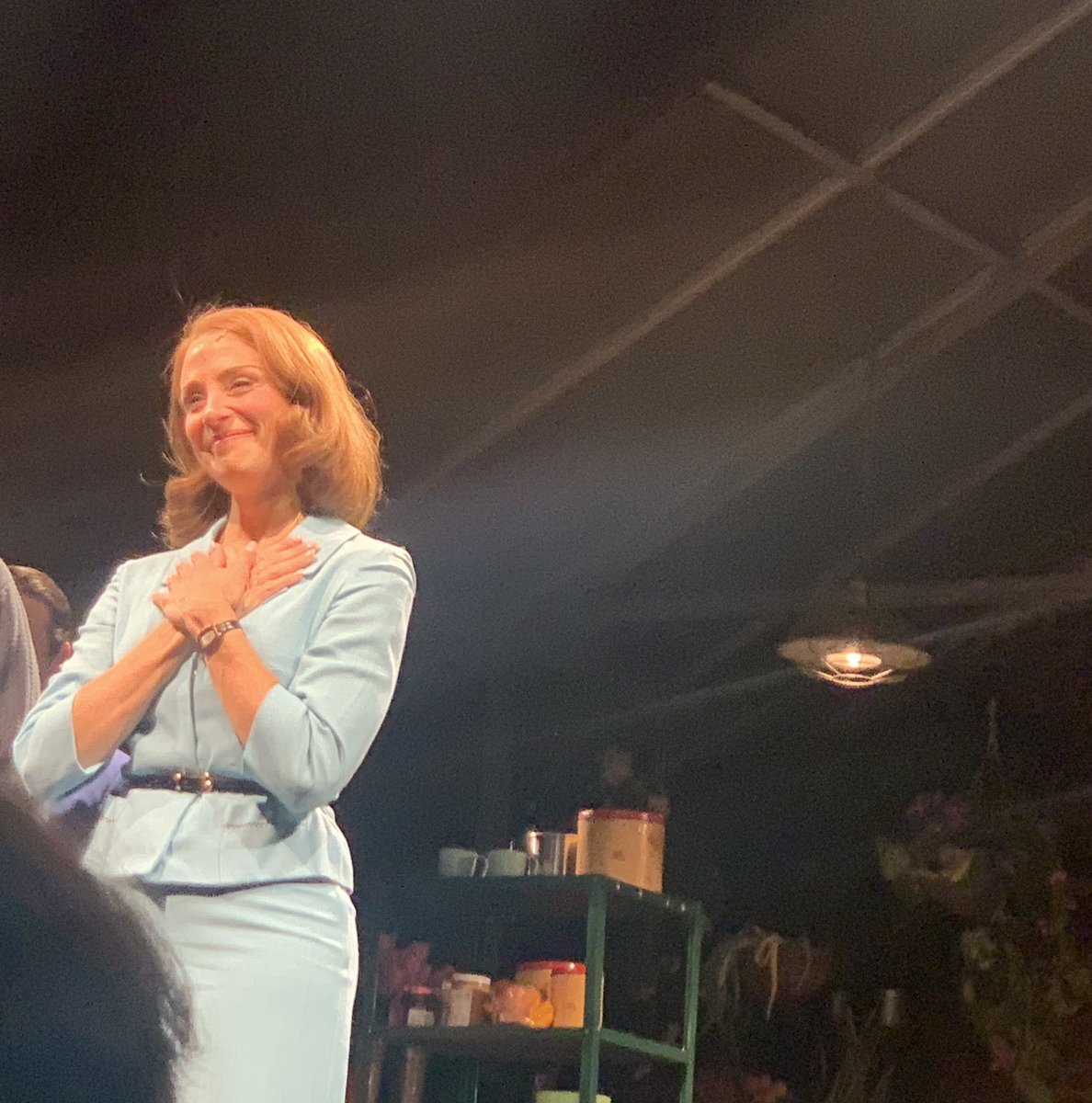 Revisited Adam Guettel &amp; Craig Lucas’s latest heartfelt masterpiece of a chamber opera DAYS OF WINE AND ROSES at <a href="/AtlanticTheater/">Atlantic Theater</a>, with @elenashaddow today making a scheduled stand-in for @kelliohara, &amp; proving just as remarkable: radiant yet conflicted, with a shimmering voice.