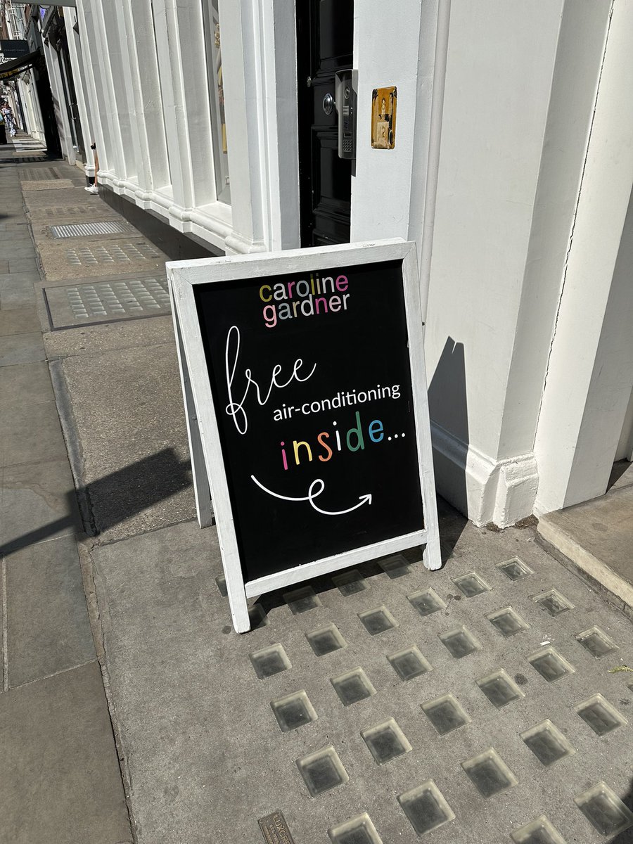 Also AC is so rare in the UK this is how shops are advertising