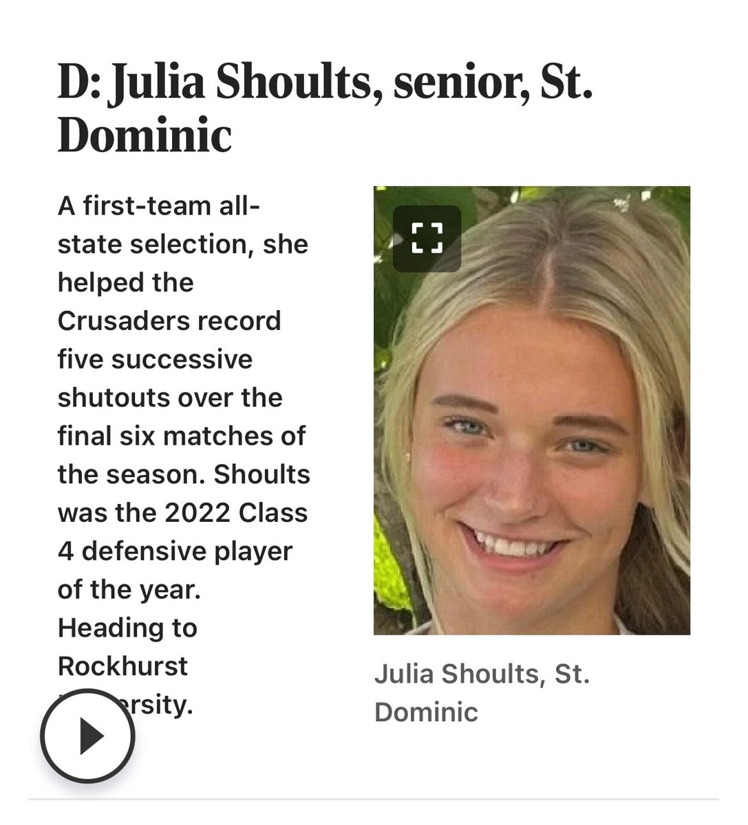 Congratulations Julia! So proud of you! 
#YNWA <a href="/sdhsathletics/">sdhsathletics</a>