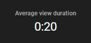 TheSpiffingBrit's tweet photo. 2000% AVERAGE VIEWER DURATION! I think this might be the first video on youtube to manage it 😄 https://t.co/ZFzEMbTRMb