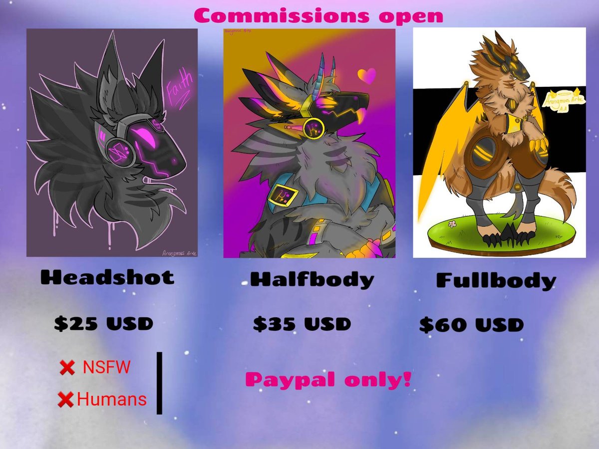 Sorry-
Commissions are still open uwu.

#protogen #Primagen