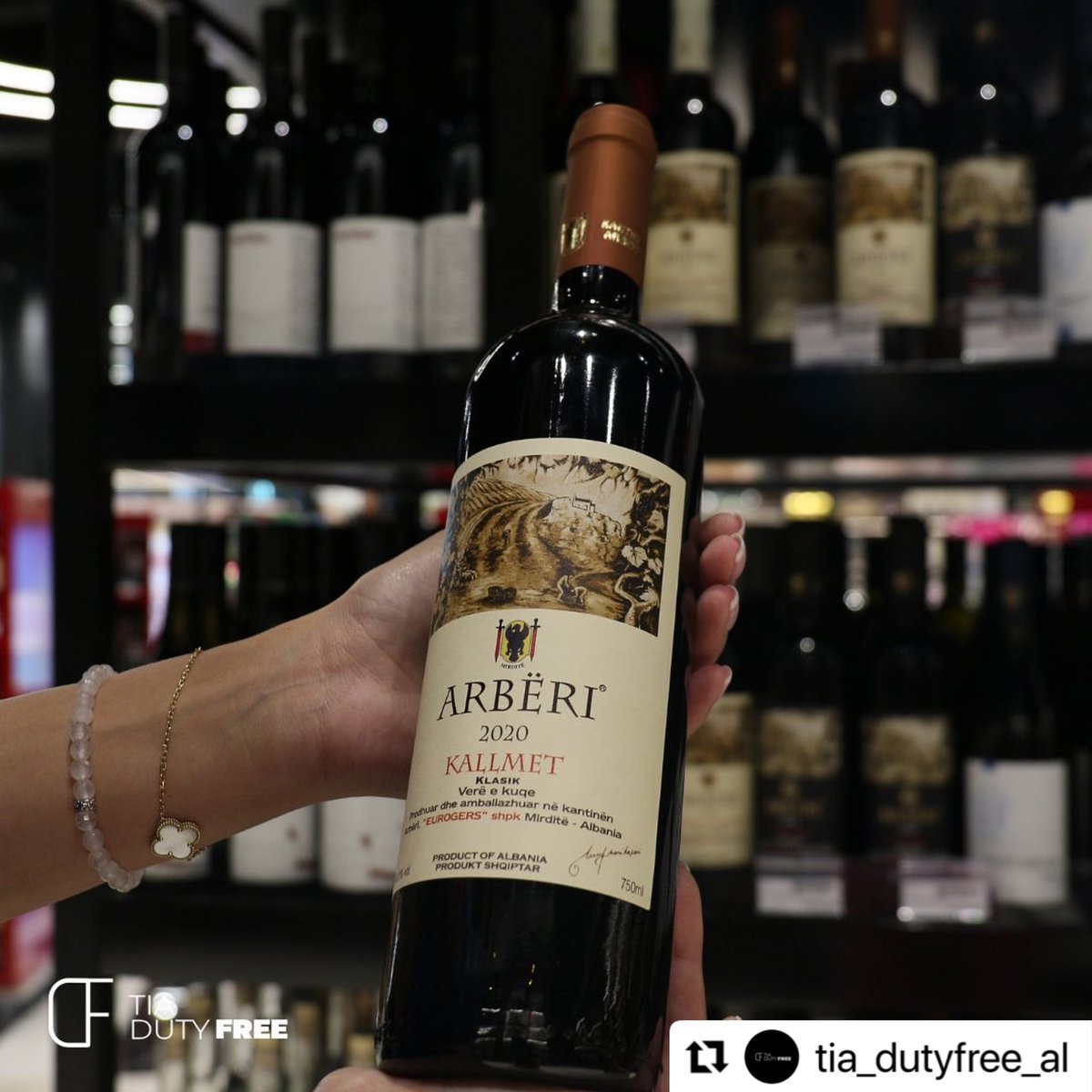 kantina_arberi's tweet photo. We are glad to notify all of you who travel outside Albania that from now on ARBËRI Winery’s products can be found in the DUTY FREE shop near MTheresa RINAS Airport.Wherever the roads lead you dont forget to take some Albanian products to gift to your friends or consume yourself. https://t.co/cdfQwFMBif