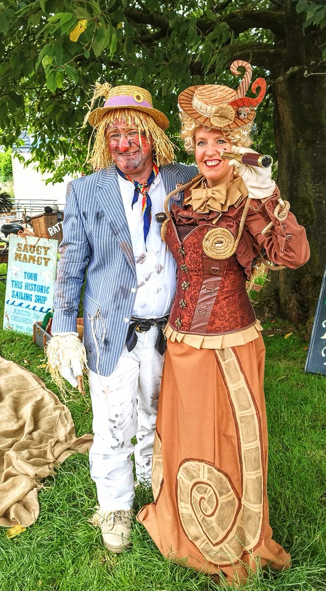 Had an amazing weekend being Saucy Nancy at Blackrod Scarecrow Festival with Worzel Gummidge!

Great fun for all the family, raising funds for the local community ❤️