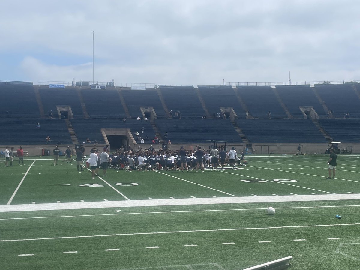 I had a great day and got better at Yale today. Thanks for the opportunity to compete and get better! <a href="/yalefootball/">Yale Football</a> <a href="/StevenVashel/">Steven Vashel</a> <a href="/coach_smcgowan/">Sean McGowan</a> <a href="/CoachRenoYale/">Tony Reno</a>