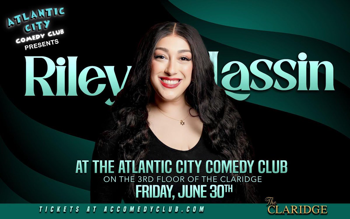 Riley Lassin (@rileylassin) on Twitter photo I’ll be at <a href="/ACComedyClub/">Atlantic City Comedy</a> on Friday!!! June 30 at 830 pm. This is goin to be 🔥🔥🔥🔥🔥🔥 promo code RILEY
atlanticcitycomedyclub.com/events/riley-l… I’ll be at <a href="/ACComedyClub/">Atlantic City Comedy</a> on Friday!!! June 30 at 830 pm. This is goin to be 🔥🔥🔥🔥🔥🔥 promo code RILEY
atlanticcitycomedyclub.com/events/riley-l…