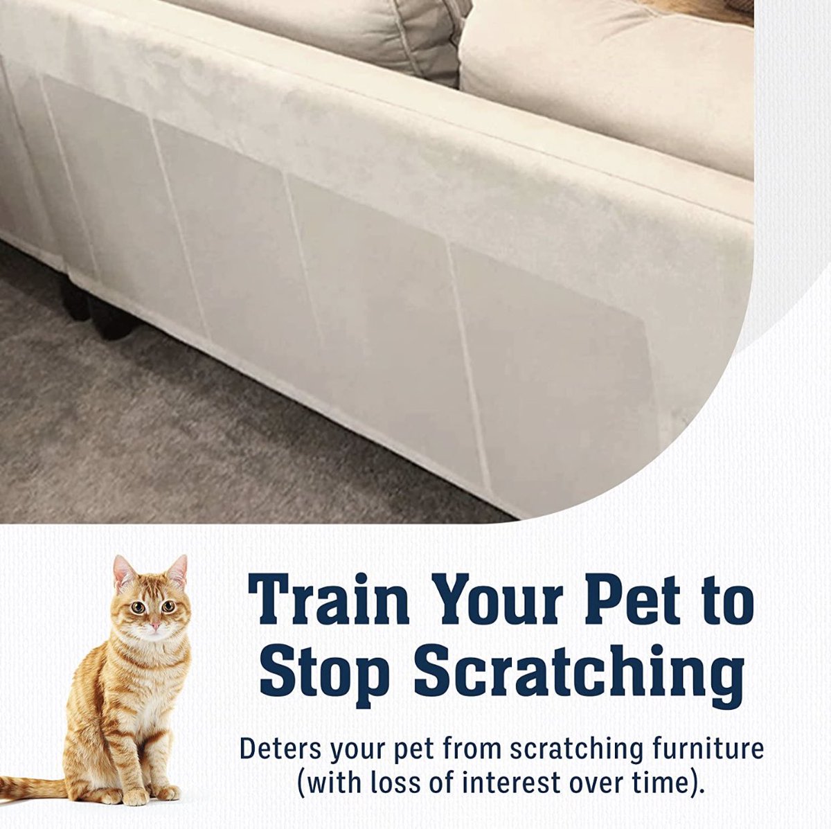 PetsInc__'s tweet image. Protect your couch from scratch marks with our cat furniture protectors! Get 25% off today. Order now and save your sofa! petsincstore.com #petsincboutique 💜🐾#catlovers #couchprotector #savethesofa