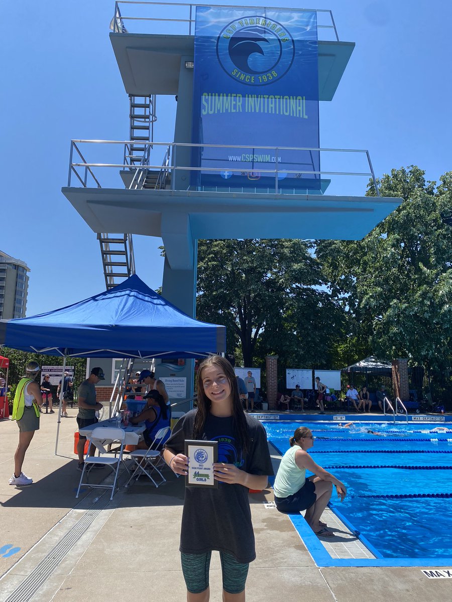 CSPInvite's tweet image. Emma wins High Point for the 11 Year Old Girls