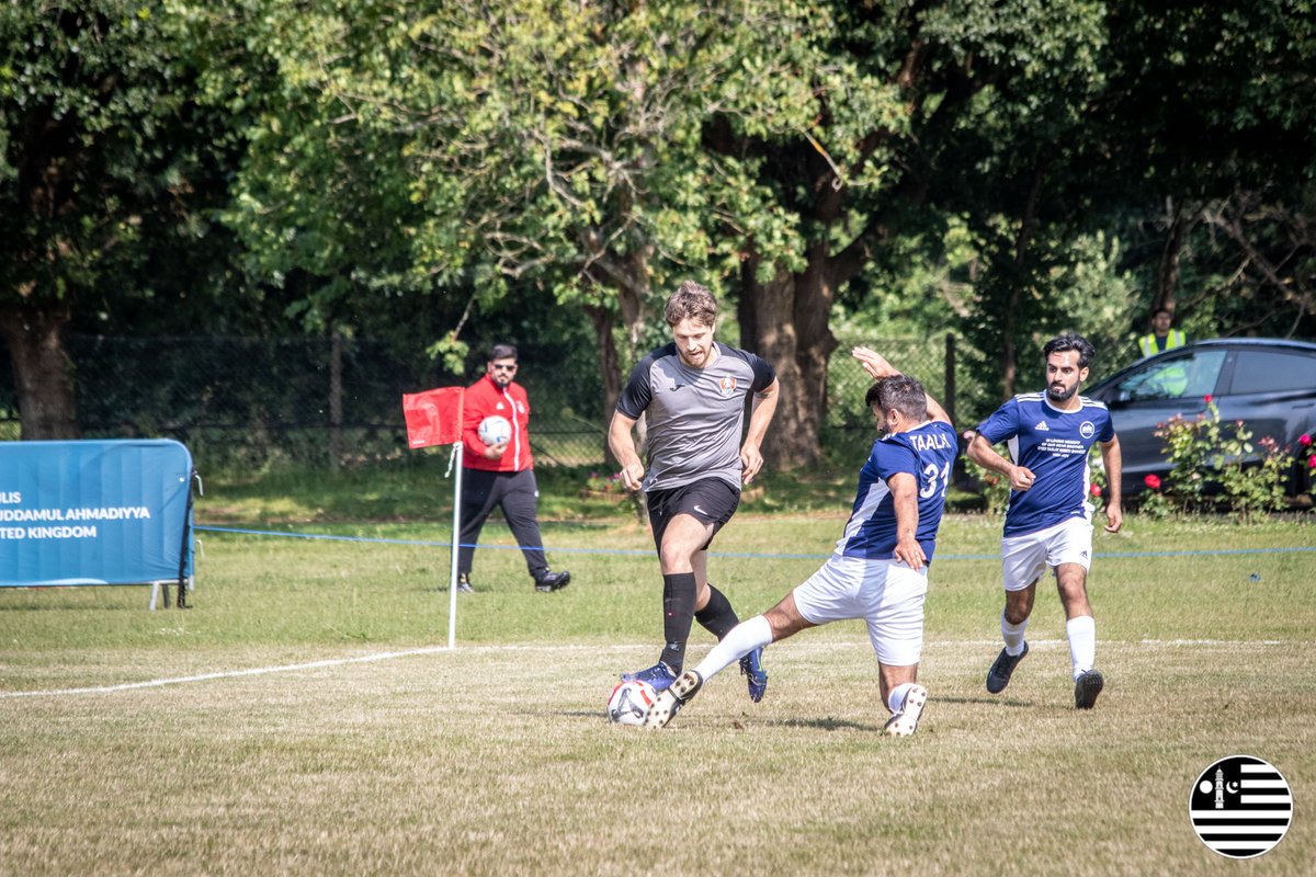 UKMuslimYouth's tweet photo. A special #Football match was held today in memory of Late Syed Taalay Ahmad Shaheed between his team The Gents FC and MTA International at Islamabad.

MTA International won the friendly match. The final score was 4 - 2. https://t.co/DfAOb6ctxn