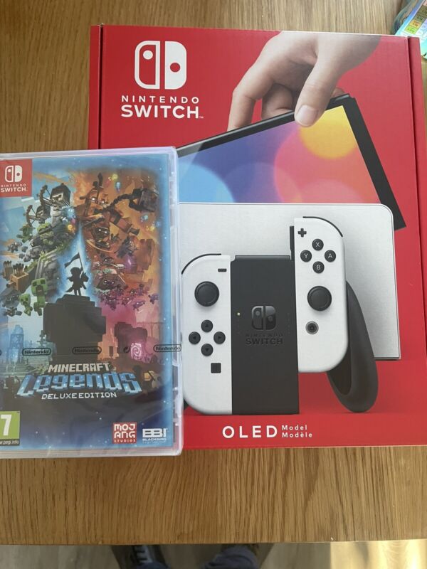 Nintendo Switch OLED  Console - 64GB - White New/sealed Inc Minecraft Legend Gam

Ends Sun 25th Jun @ 7:10pm

ebay.co.uk/itm/Nintendo-S…

#xbox #videogames #microsoft #xboxseriesx #xboxonex