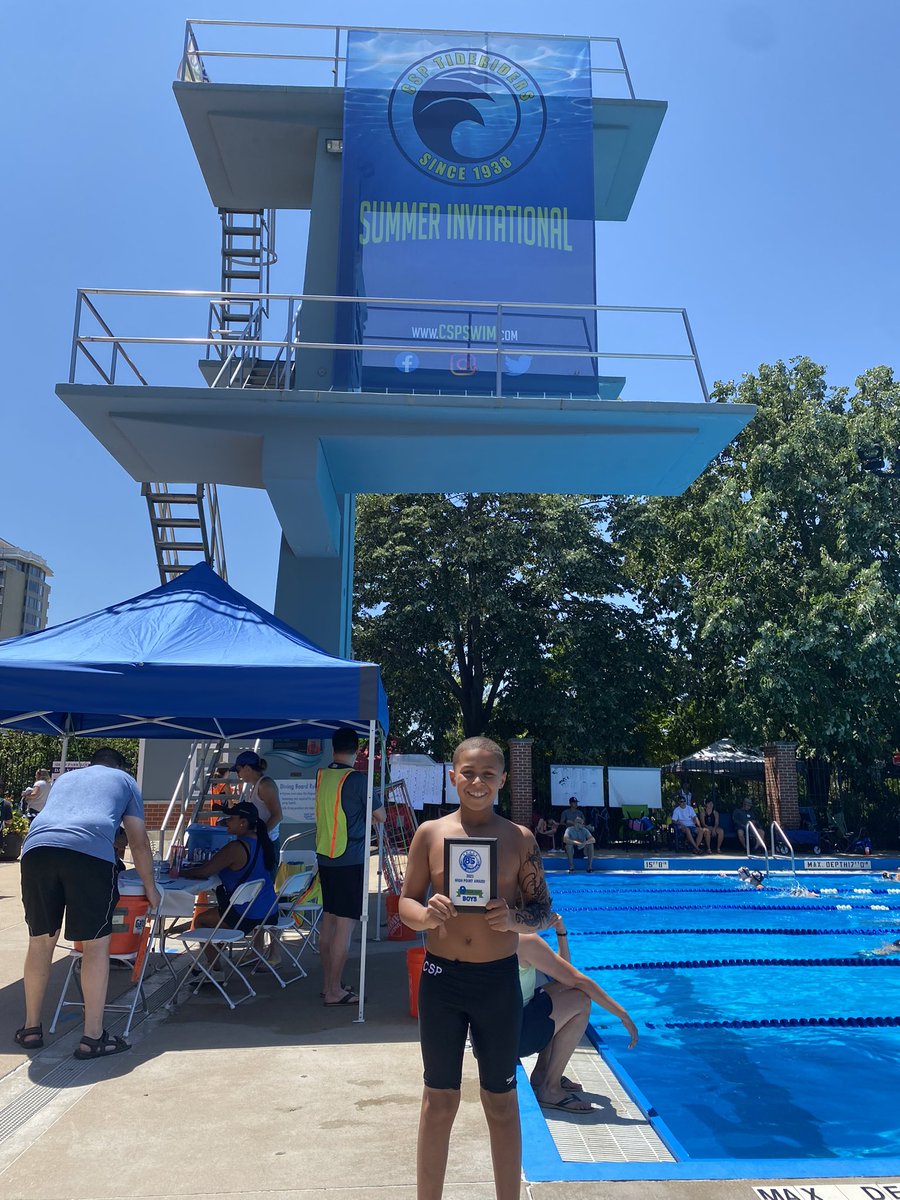 CSPInvite's tweet image. Deon wins High Point for the 9 Year Old Boys