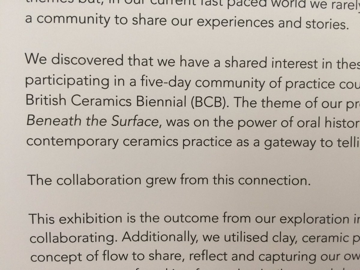 MFitzoliver's tweet photo. @MadeinStokeonT diaspora💫😃 Three artists brought together by @BCBfestival and sharing evolution of their practice🙌 Looking forward to meeting up again at #BCB23 if not before 💫 https://t.co/R7FaiK6WKI
