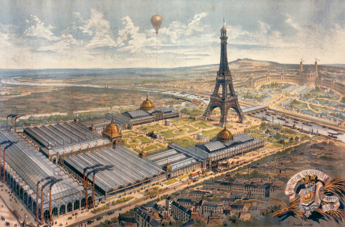 La Exposición universal de París de 1889 supuso un hito en la historia del arte. Y fue por dos razones, una muy conocida y otra no tanto. En el #MegaHilo de hoy... EL VIVERO DE COLORES 👇👇👇