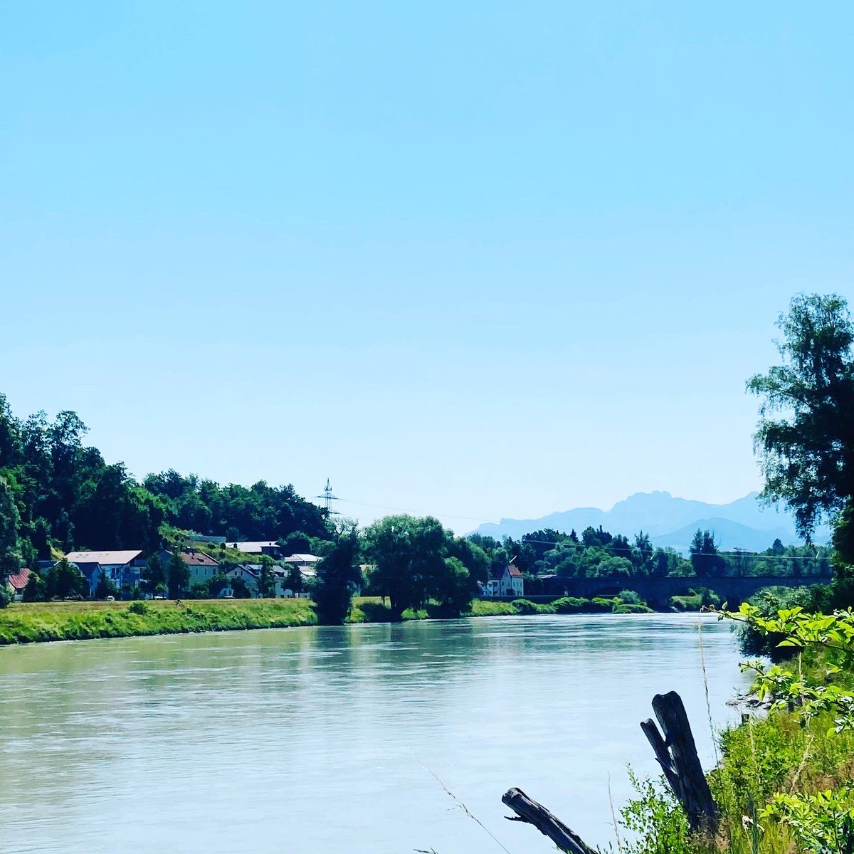 sonjaapp's tweet photo. Da ich heute zu einem
Trip nach #Rosenheim eingeladen wurde, habe ich #Flaschenpost Nr. 8 ausnahmsweise im
#Inn verschickt. 💦💦😎🍾✉️ Aber er fließt auch in die #Donau. Daher passt es gut in mein #Projekt. #MessageInABottle #Glück #Schicksal #Sommer #Mangfall #Destiny #Destino https://t.co/SCImwBOpho