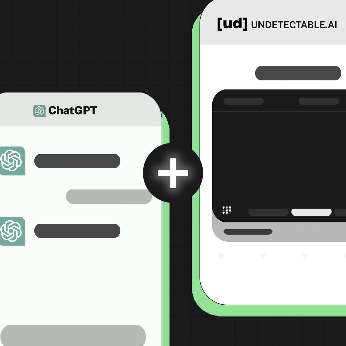 ChatGPT is good, but even better with UndetectableAI. ⚡️#UndetectableAI #AITools #AIDetectors