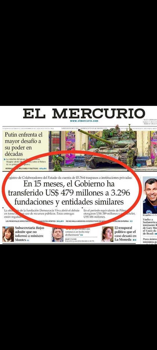 jorgeantonio601's tweet photo. Éste gobierno llegó para hundir a CHILE
La corrupción en todos los poderes está en su grado maximo
La contraloría se ha tomado un año sabatico,ha perdido su capacidad de fiscalizar,mientras el pueblo pierde capacidad adquisitiva y lo ahogan con impuestos
Los zurdos y su igualdad. https://t.co/MByFSEZkB4