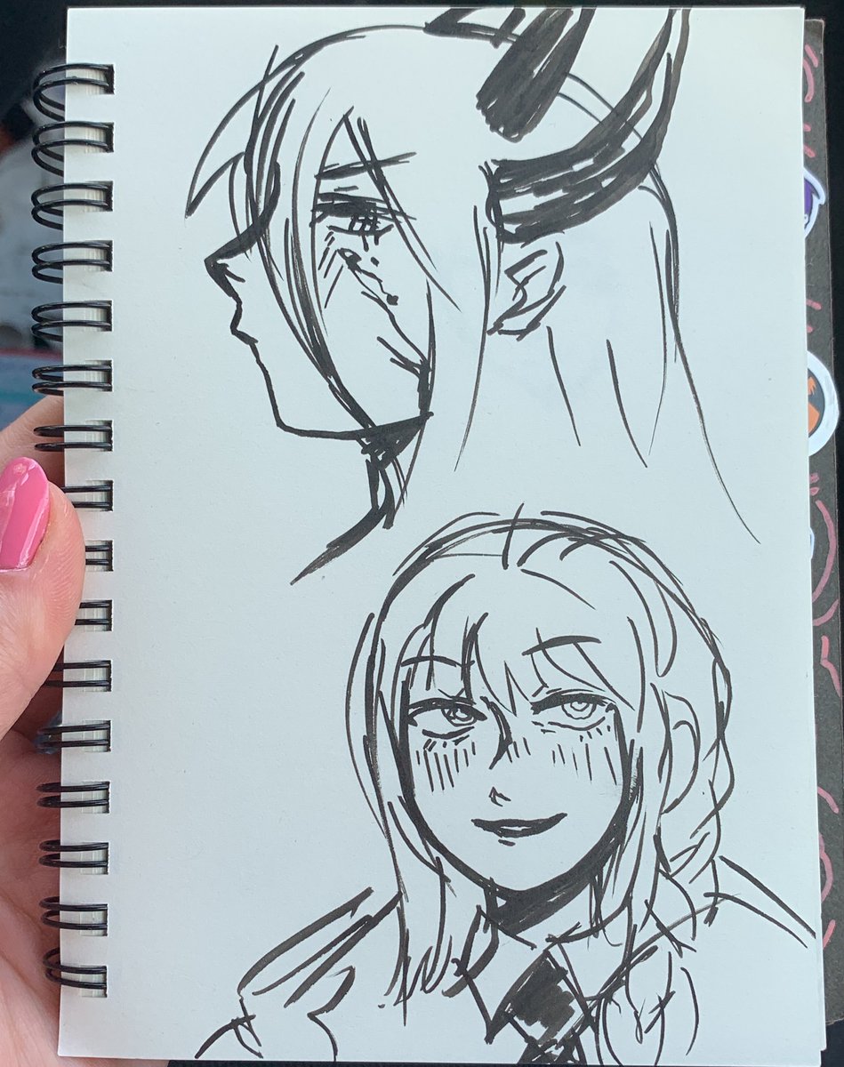 Various sketchbook doodles from the other day