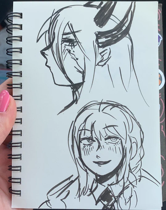 Various sketchbook doodles from the other day