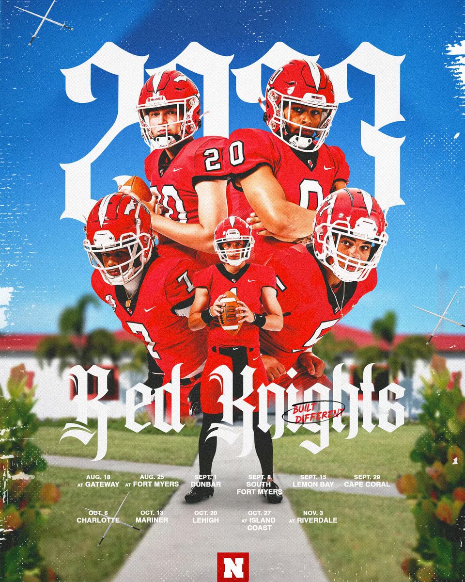 BIG RED is ready for August 18th‼️ #GoBigRed #ProtectTheShield #BuiltDifferent ⚔️🛡️🏈