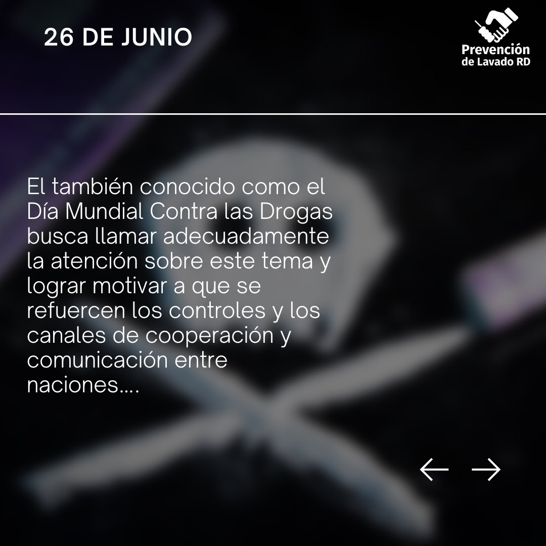 Prevenciondlrd's tweet photo. 💙📩🗣

#díamundialcontralasdrogas 
#prevenciondlavadord
#traficodedrogas 
#lavadodedinero https://t.co/AoB6zj4GjT