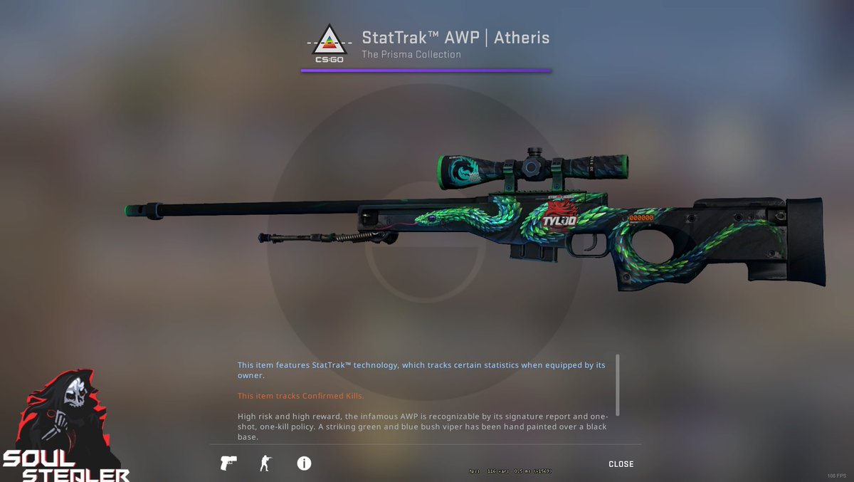 Soulstealer🇧🇬 on X: ⭕️CS:GO Flash #Giveaway ⭕️ AWP Atheris BS with the best pattern‼️ ☑️ Follow me and @furrythegoat 🔃 Retweet 🔔 Turn on notifications for both accounts and show proof!
