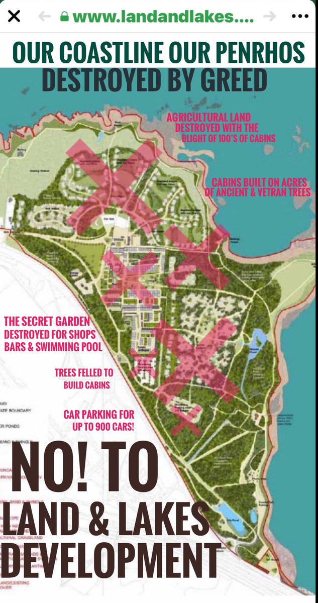 This is Penrhos Nature Reserve/Coastsl Park’s future!? Voted the most favourite Park in 2022..... How has it come to this? I've walked here 60+ years my parents before me. I want my grandchildren to have that freedom! #greenspacesforall #stopthechop