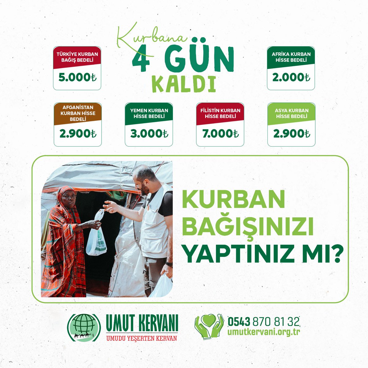 karabukelamun's tweet photo. Umut Kervanı aracılığıyla kurban bağışlarınız ihtiyaç sahiplerine ulaşsın.. https://t.co/Or4V8QqpOo