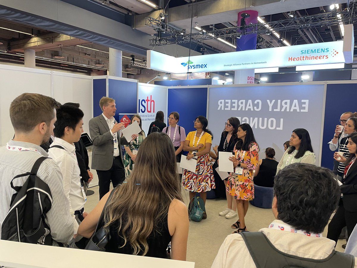 Is #ISTH2023 your first Congress? Come to the #ISTHEarlyCareer lounge for tips on how to get the most out of your experience!