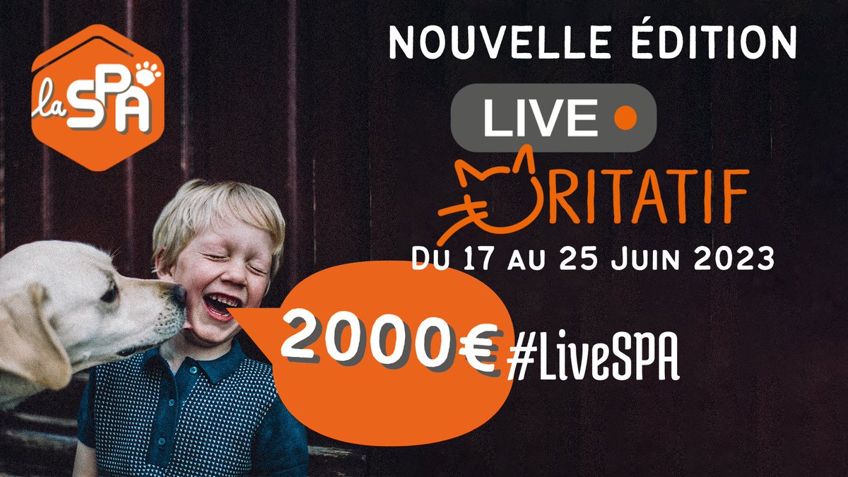 Quelques heures avant la fin de l'évènement #LiveSPA et déjà plus de 2000€ récoltés pour l'association <a href="/SPA_Officiel/">La SPA France</a> ! 😻🫶

Point faible : TROP FORT ! 💓

Retrouvez tous les streams du #LiveSPA sur : caritaguilde.org

#twitch #Kick #event #charity #DonnezSoutenezAdoptez