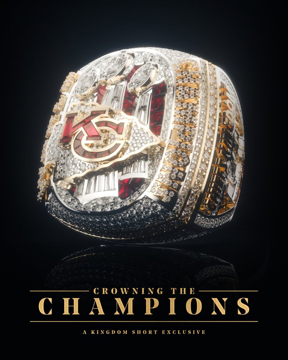 Kansas City Chiefs on X: Join us tonight for an exclusive look at the  creation of our Super Bowl LVII ring and the celebration ceremony. 5 PM on  Chiefs  📺  /